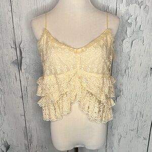 LoveShackFancy Abbott Ruffle Cami Top 12